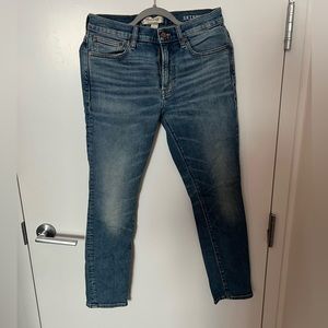 Madewell 31/30 Skinny Blue Jeans